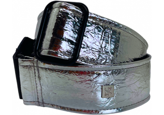 GET'M GET'M COURROIES DISTRESSED-VER-SILVER
