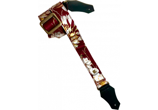 GET'M GET'M COURROIES METALROSE-BURGUNDY