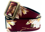 GET'M GET'M COURROIES METALROSE-BURGUNDY