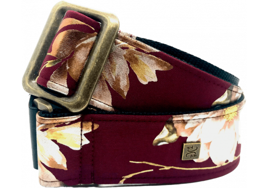 GET'M GET'M COURROIES METALROSE-BURGUNDY