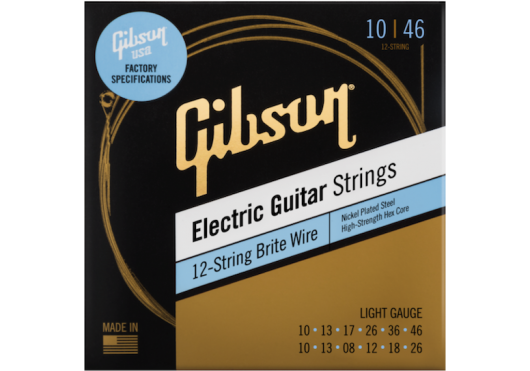 GIBSON ACCESSORIES Cordes SEG-BW12L