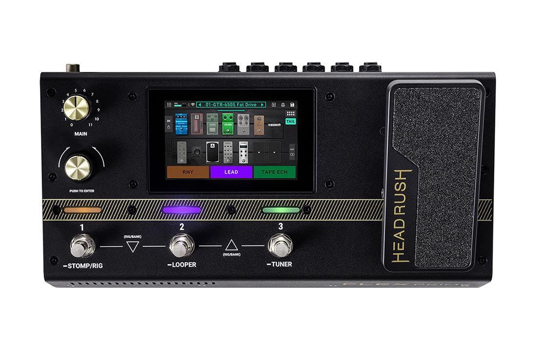 HEADRUSH FLEX PRIME ギター&ベース　マルチプロフェッサー HeadRush Flex Prime « Multi-effets guitare électrique