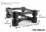 ISOACOUSTICS STANDS D'ISOLATION ISO200SUB