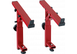 Bras pour 3ème clavier rouge rubis