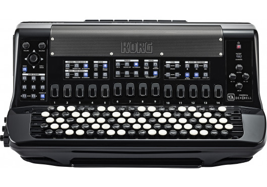 KORG ACCORDEONS FSUP-B-MBK