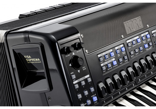 KORG ACCORDEONS FSUP-P-MBK