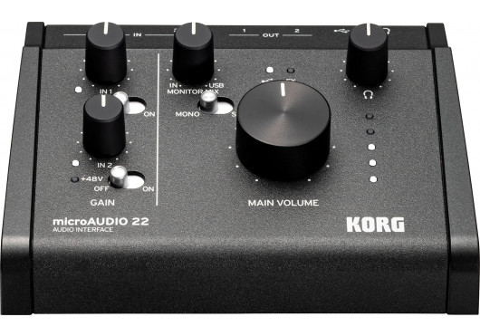 KORG INTERFACE AUDIO MICROAUDIO22