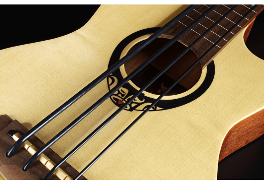 LÂG UKULELES & GUITARES TIKI UKU TKB150FCE