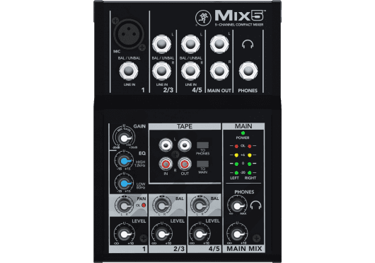 MACKIE Consoles de mixage MIX5