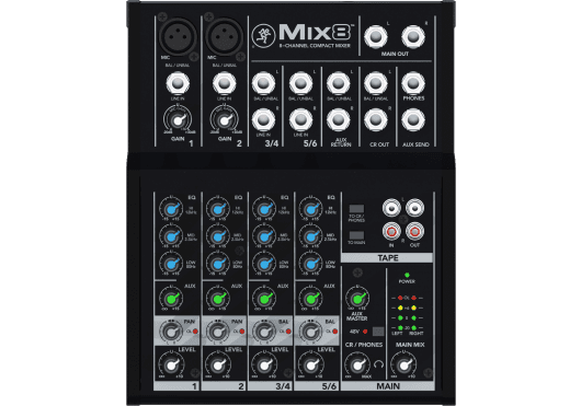 MACKIE Consoles de mixage MIX8