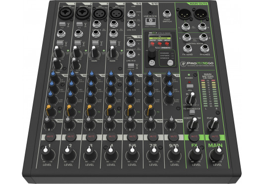 MACKIE CONSOLES DE MIXAGE PROFX10GO