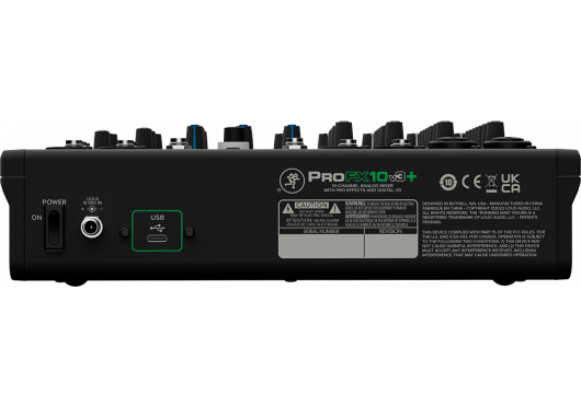 MACKIE CONSOLES DE MIXAGE PROFX10V3+