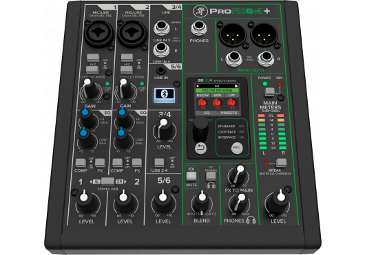 MACKIE CONSOLES DE MIXAGE PROFX6V3+