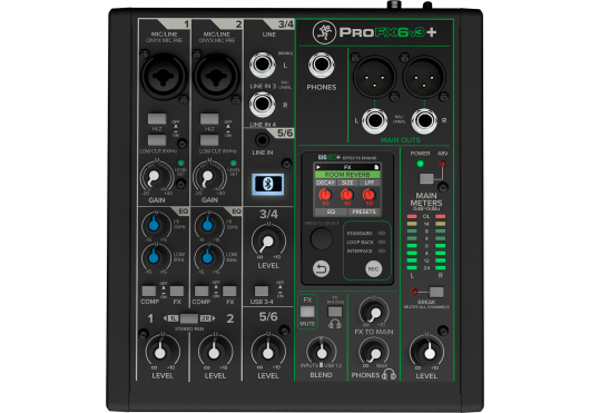 MACKIE CONSOLES DE MIXAGE PROFX6V3+