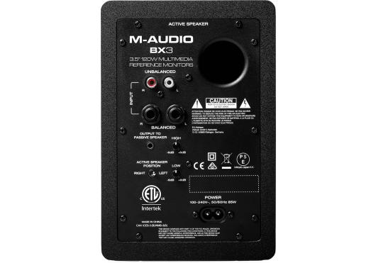 M-AUDIO Monitors de studio BX3D3