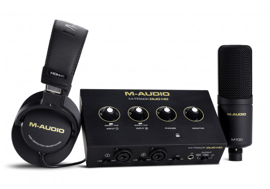M-AUDIO INTERFACES AUDIO MTRACK-DUO-HD-PACK