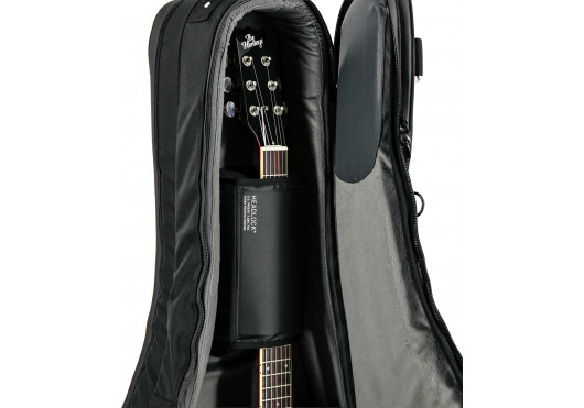 M80-2H-ULT-BLK MONO HOUSSES GUITARE M80-2H-ULT-BLK