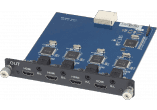 Carte sortie 4x HDMI+Audio extr. à chaud photo Carte sortie 4x HDMI+Audio extr. à chaud