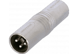 XLR 3 pôles mâle - mâle photo XLR 3 pôles mâle - mâle
