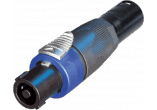 Speakon NL4FX - XLR 3 pôles mâle photo Speakon NL4FX - XLR 3 pôles mâle