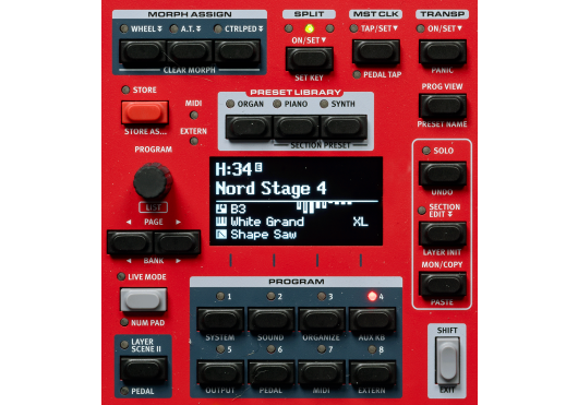 NORD Pianos de scène NS4-COMPACT