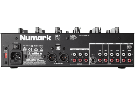 NUMARK Tables de mixage M6USB