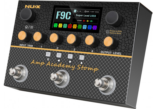 NUX PÉDALES D'EFFETS AMPACADEMY-STOMP