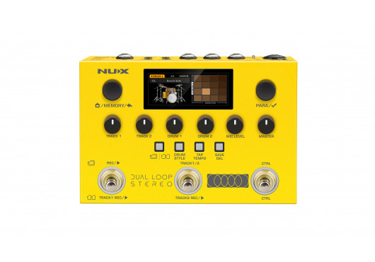 NUX PÉDALES D'EFFETS DUAL-LOOP-STEREO