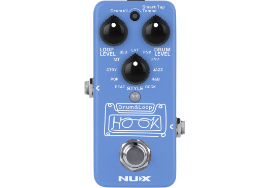 NUX PÉDALES D'EFFETS HOOK-DRUMLOOP-MINI