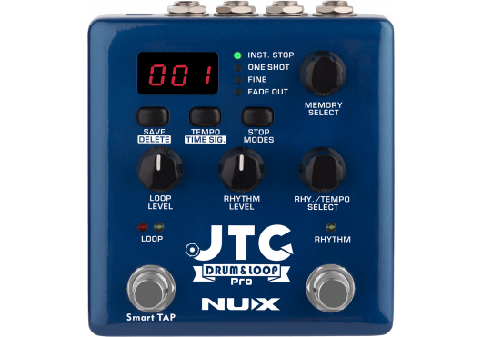 NUX PÉDALES D'EFFETS JTC-DRUMLOOP-PRO