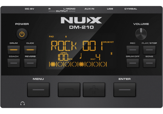 NUX Batteries électroniques DM-210