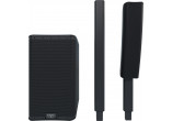 QSC AUDIO Enceintes Actives KC12T-BK-SYSTEM