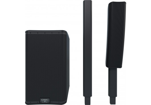 QSC AUDIO Enceintes Actives KC12T-BK-SYSTEM