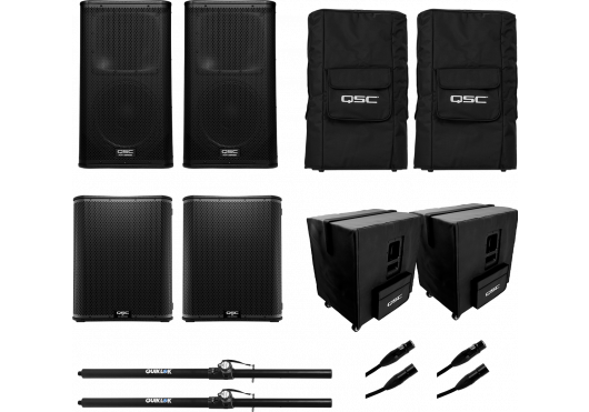 QSC AUDIO Bundle KW122-KS118-BUNDLE
