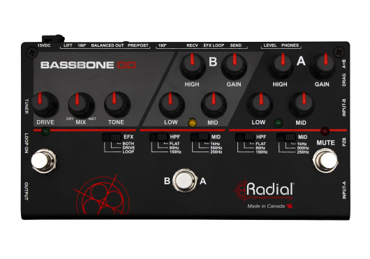 RADIAL ENGINEERING Préamplis BASSBONE-OD