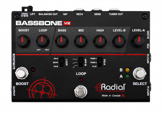 RADIAL ENGINEERING Préamplis BASSBONE-V2