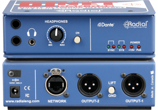 DAN-RX2 RADIAL ENGINEERING Sonorisation DAN-RX2