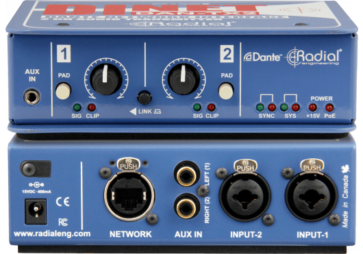 RADIAL ENGINEERING Sonorisation DAN-TX2
