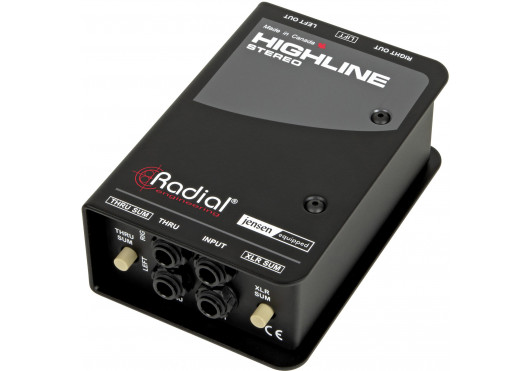 RADIAL ENGINEERING Sonorisation HIGHLINE STEREO