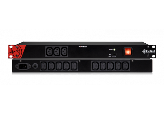 RADIAL ENGINEERING Filtre et Distributeur de Courant POWER-1-220