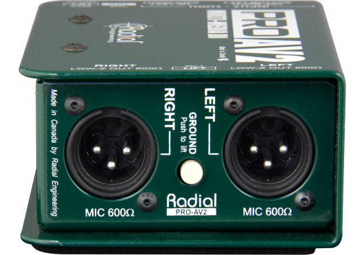 RADIAL ENGINEERING Sonorisation PRO-AV2