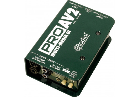 RADIAL ENGINEERING Sonorisation PRO-AV2