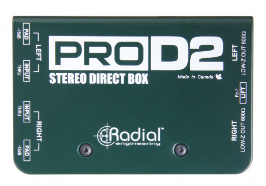 RADIAL ENGINEERING Sonorisation PRO-D2