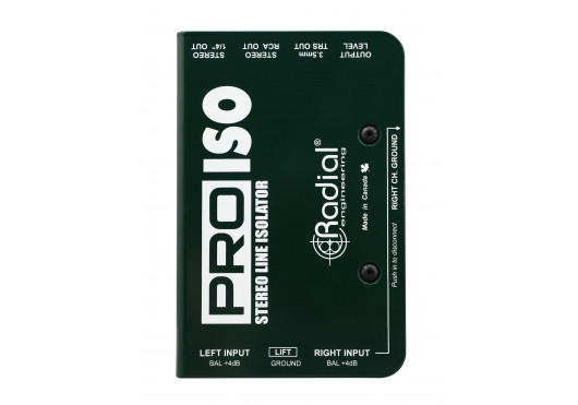 PRO-ISO RADIAL ENGINEERING Sonorisation PRO-ISO