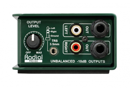 PRO-ISO RADIAL ENGINEERING Sonorisation PRO-ISO
