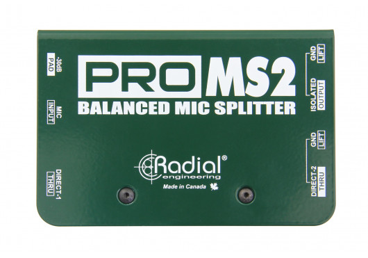RADIAL ENGINEERING Sonorisation PRO-MS2