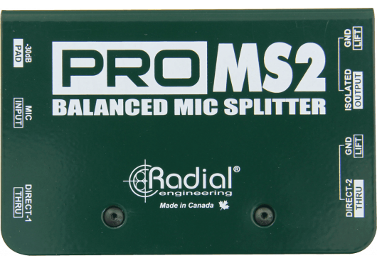 RADIAL ENGINEERING Sonorisation PRO-MS2