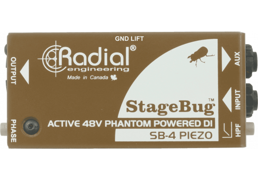 RADIAL ENGINEERING Sonorisation SB-4-PIEZO