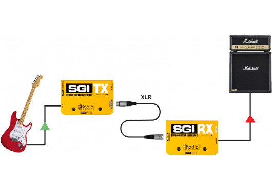 RADIAL ENGINEERING Modules longue portée SGI RX
