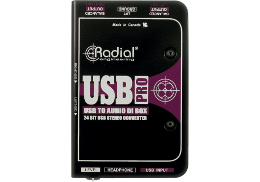 RADIAL ENGINEERING Sonorisation USB-PRO